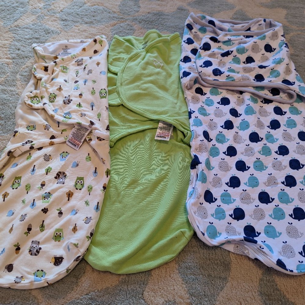 Set of three Large SwaddleMe Swaddles!